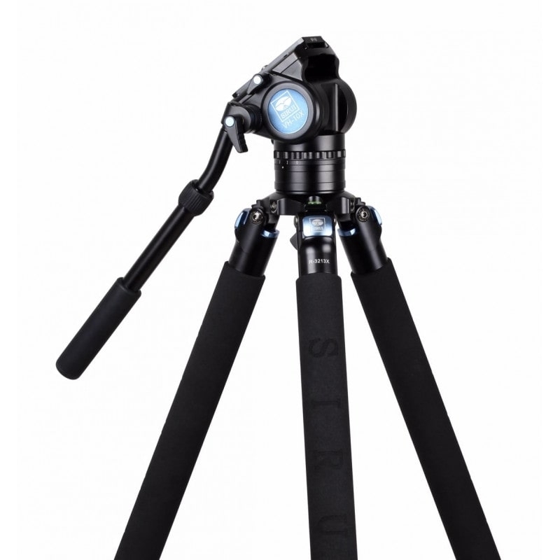 SIRUI R-3213X+VH-10X Reporter X Dreibeinstativ 10x Carbon mit Videoneiger
