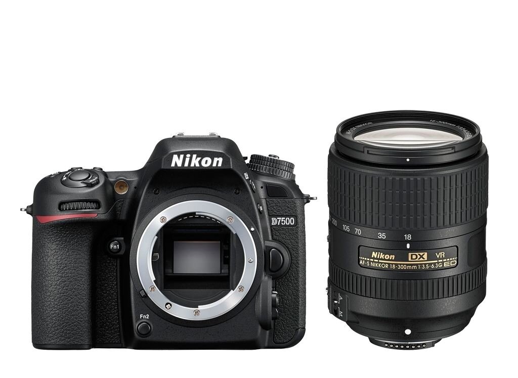 Nikon D7500 + AF-S DX 18-300 mm 1:3.5-6.3 G ED VR