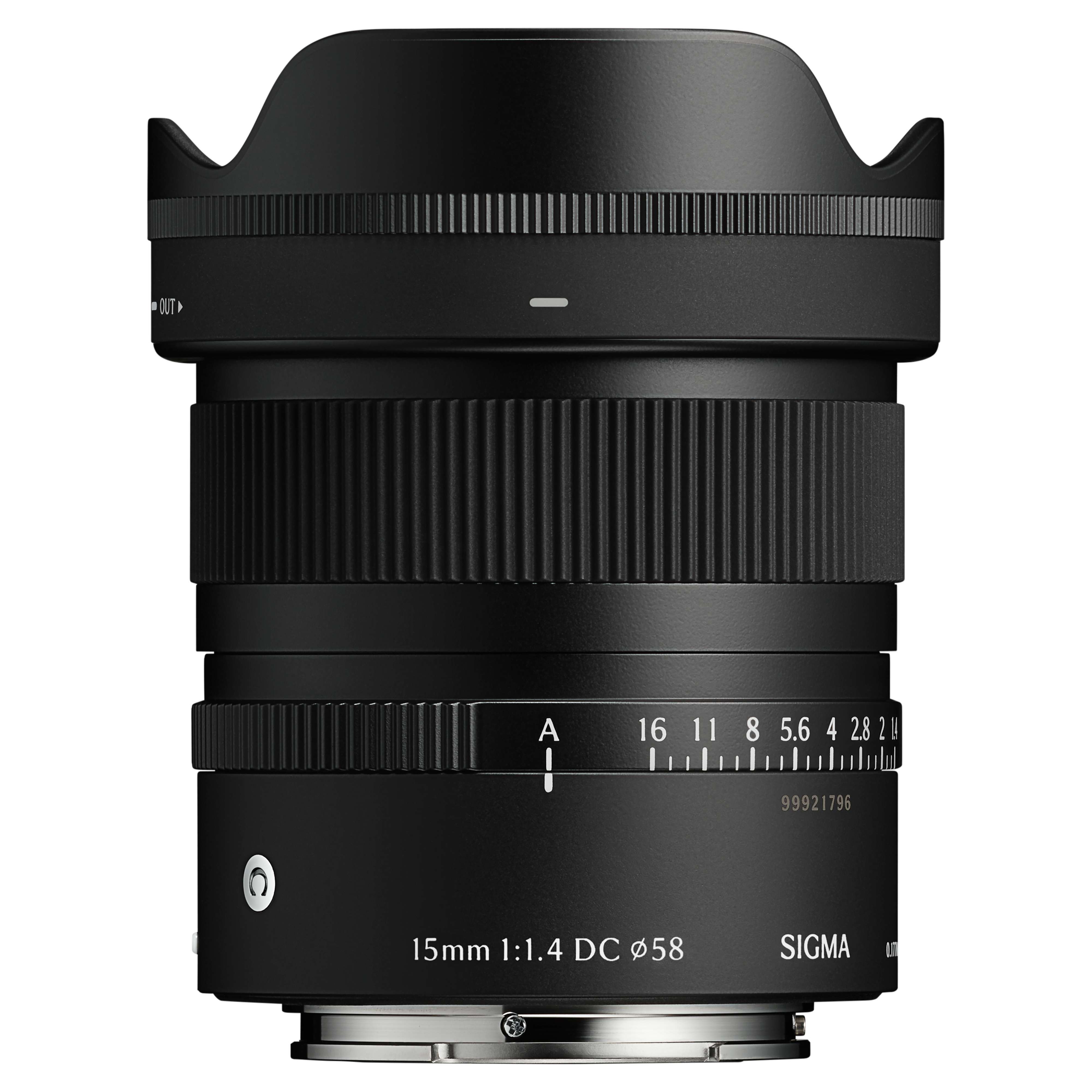 Sigma 15mm 1:1,4 DC (C) für Fujifilm F/X-Mount