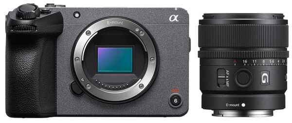 Sony Alpha ILME-FX30 + SEL 15mm 1:1.4 G (SEL15F14G)