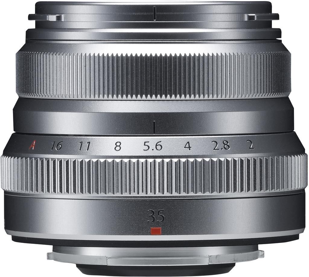 Fujifilm XF 35mm 1:2 R WR silber