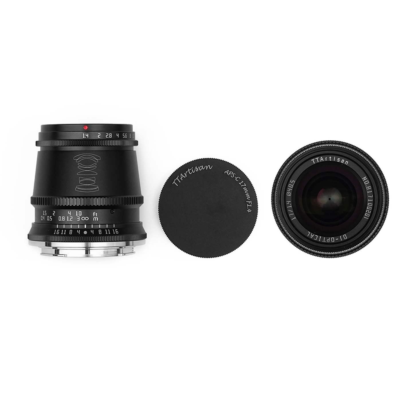 TTArtisan 17mm 1:1,4 für Fuji X (APS-C)