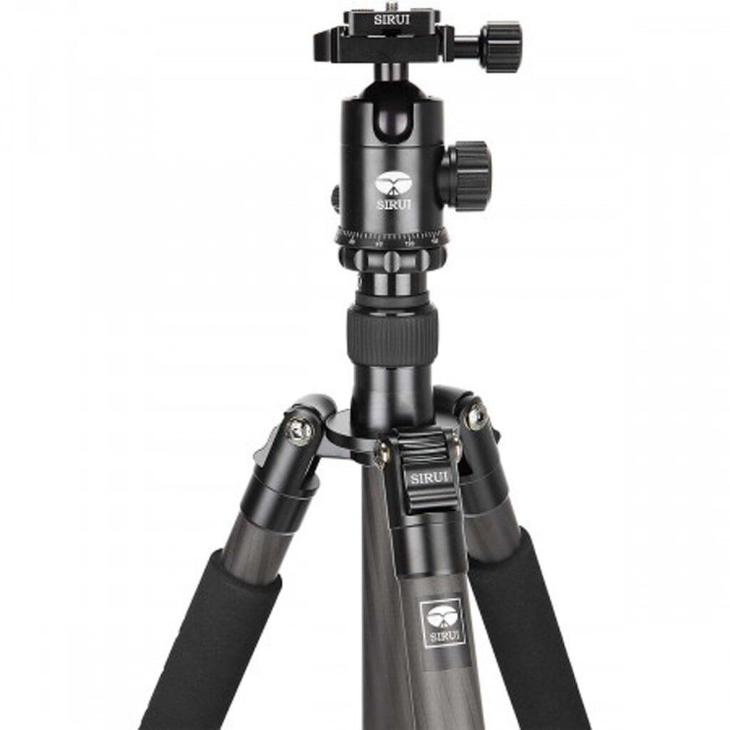SIRUI Stativ ET-2204 Carbon 144cm + Kopf E-20