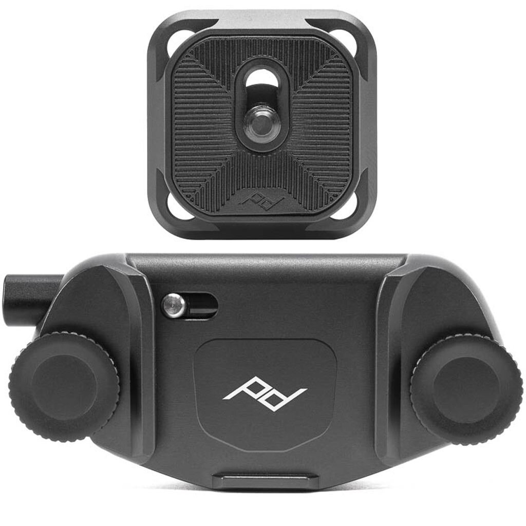 Peak Design Capture Clip v3 + Standard Plate schwarz