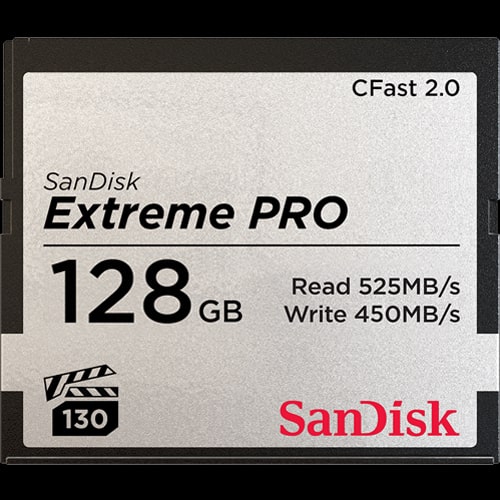 SanDisk CFast 2.0 Extreme Pro 128GB 525 MB/s
