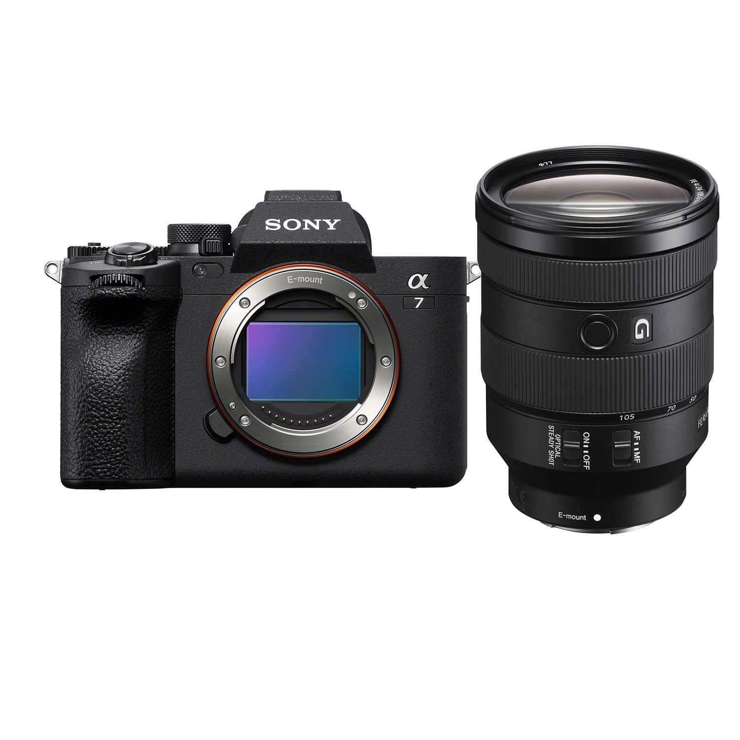 Sony Alpha 7 IV (ILCE7M4B) + SEL FE 24-105mm 1:4 G OSS (SEL24105G)
