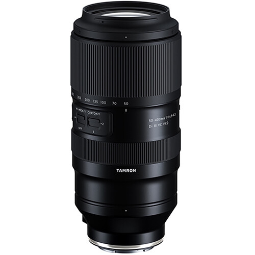 Tamron 50-400mm f4,5-6,3 Di III VC VXD Sony E-Mount