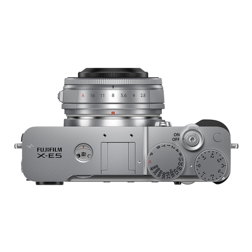 Fujifilm X-E5 Gehäuse + XF 2,8/23mm R WR silber