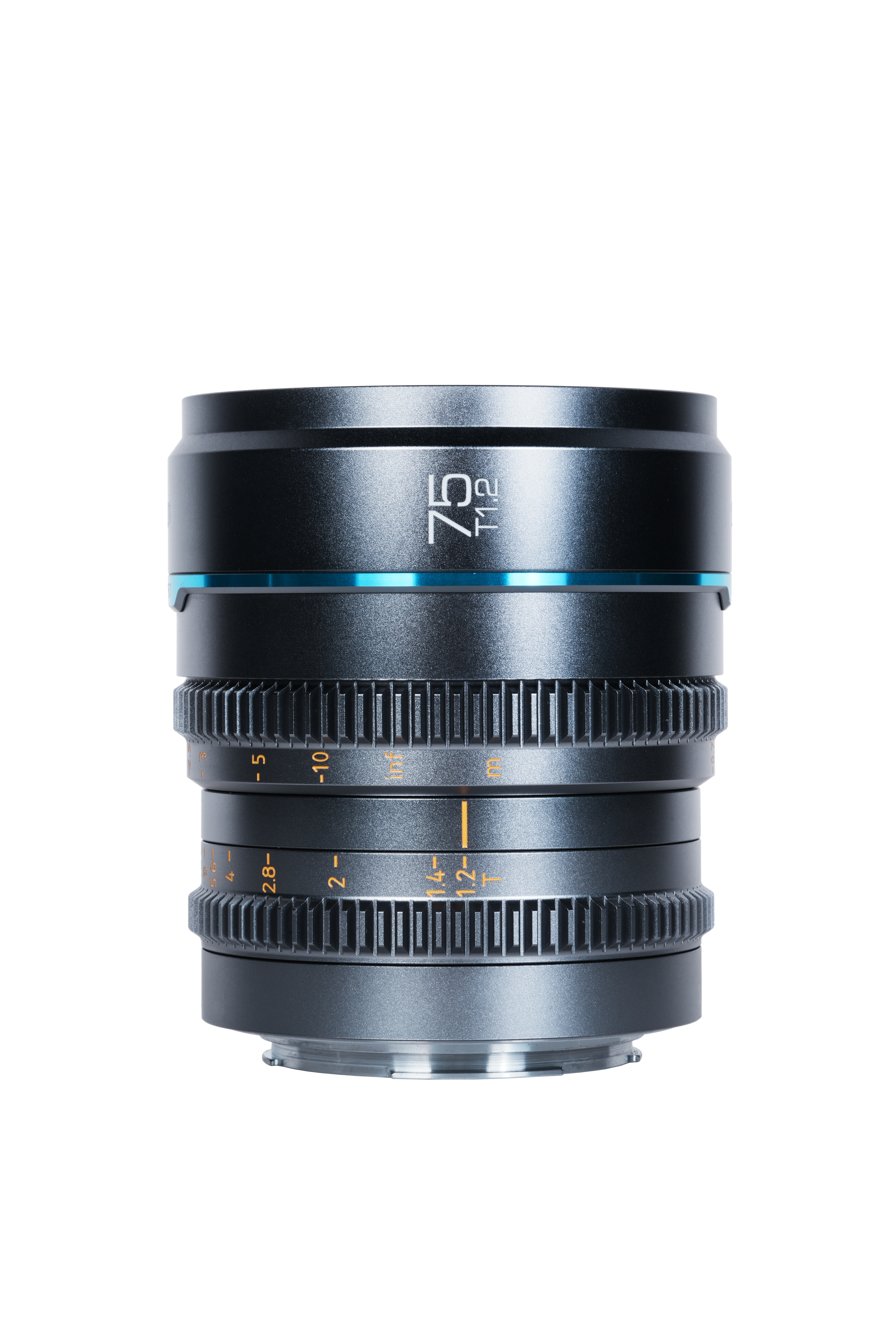 SIRUI Night Walker 75mm T1.2 S35 Cine Objektiv für L-Mount metallgrau