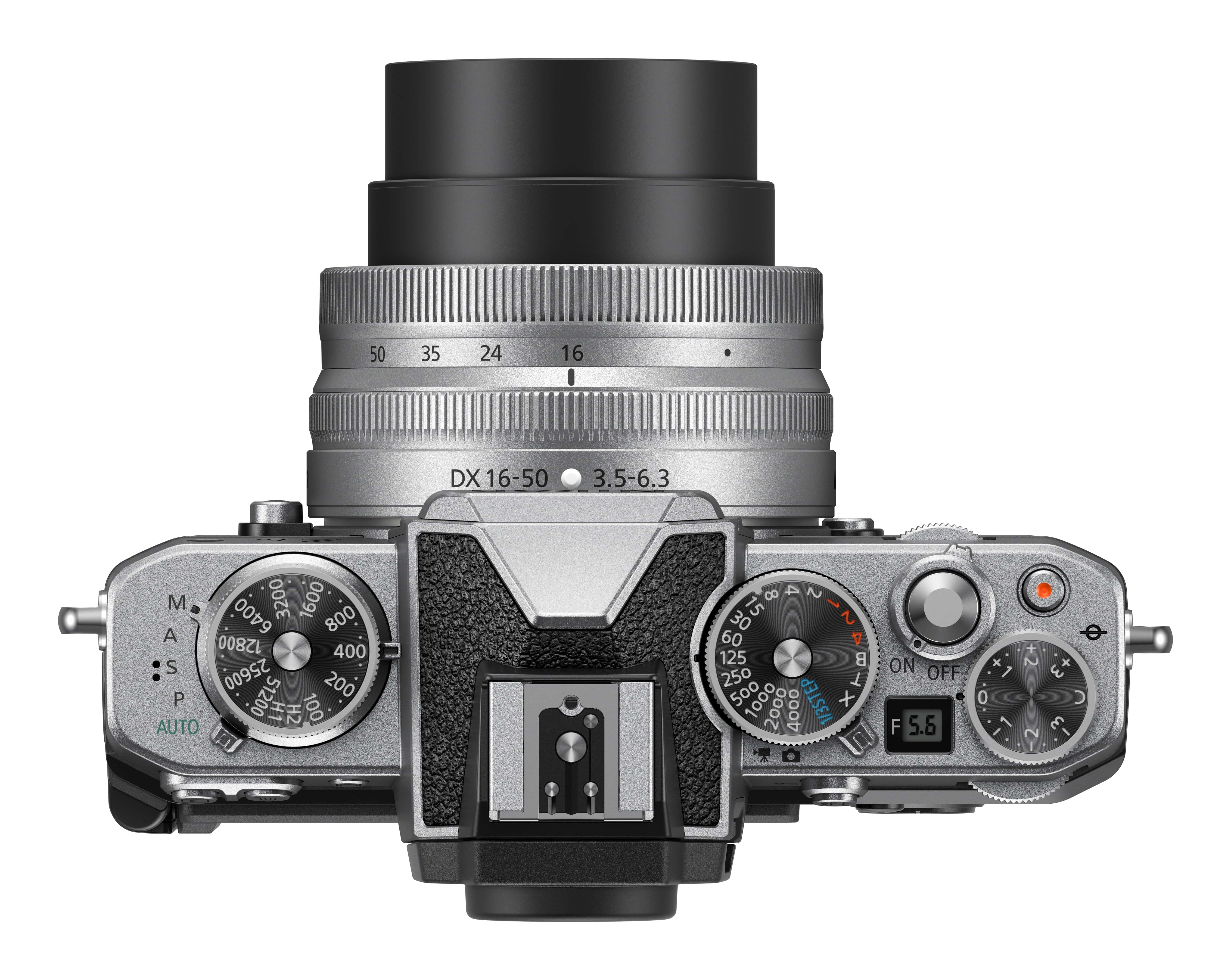 Nikon Z fc + Nikkor Z DX 16-50mm 1:3,5-6,3 VR silber