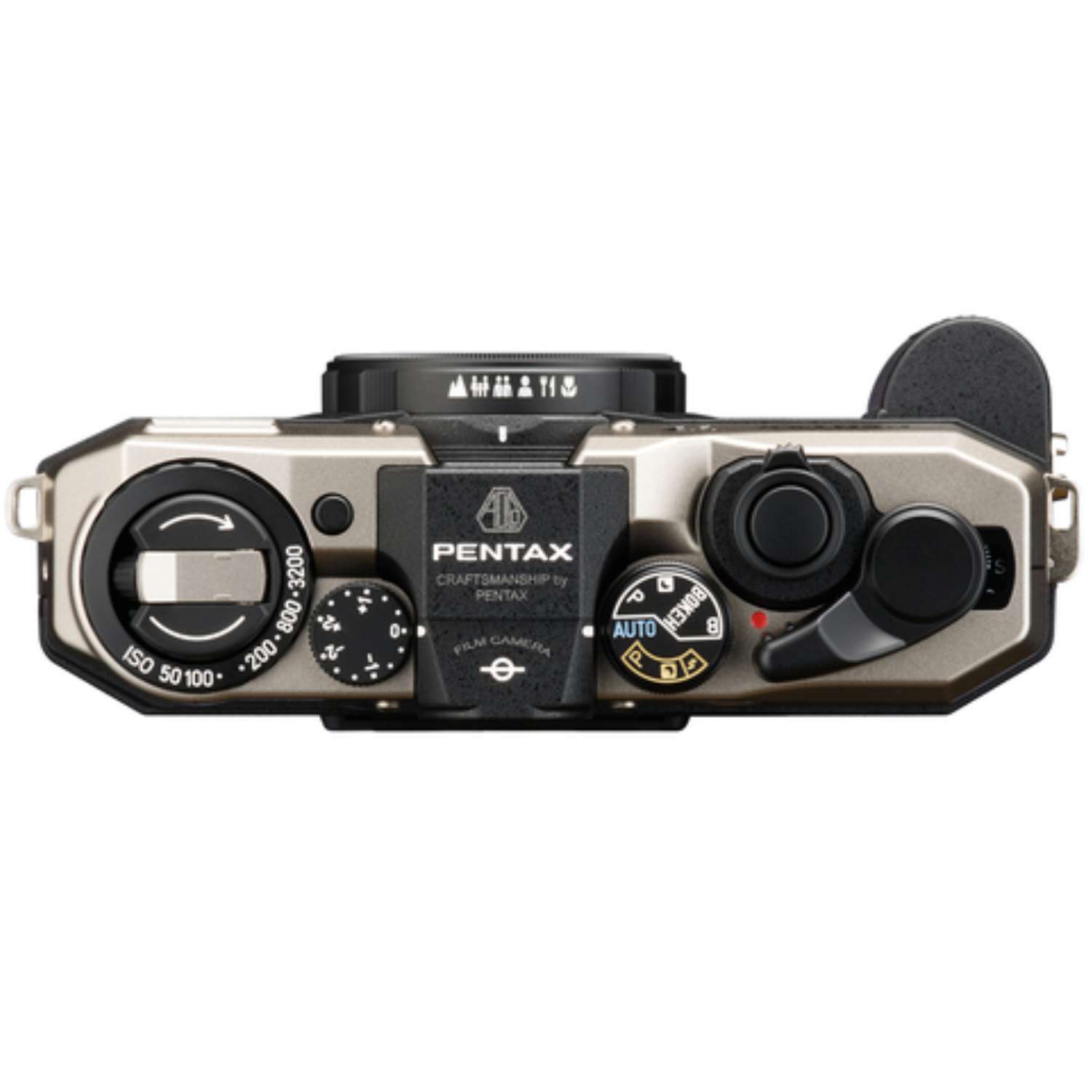 Pentax 17 Dark Silver Analoge Kamera