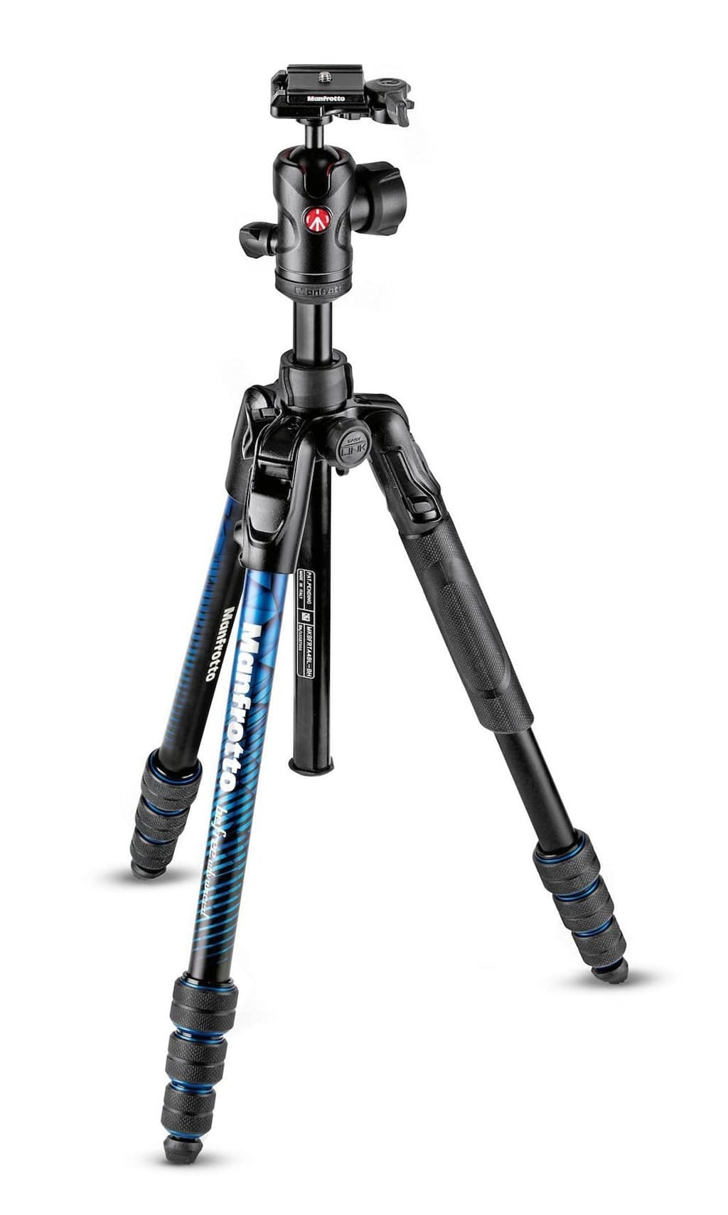 Manfrotto MKBFRTA4GT-BH Befree GT Alu Kit Twist, schwarz