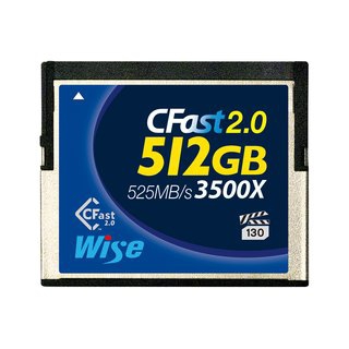 Wise CFast 2.0 Card 3500X Blue 512GB