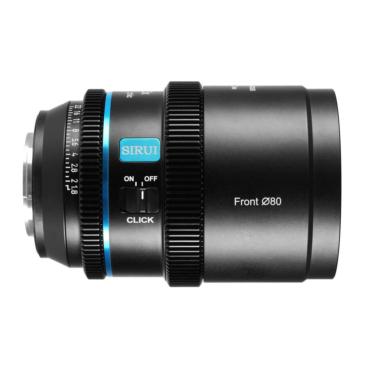 SIRUI AF 40mm T1.8 1.33X S35 anamorphes Objektiv (Z-Mount, Neutral Flare)