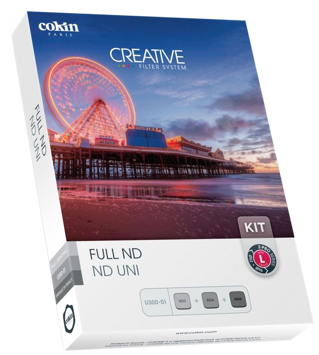 Cokin U300-01 Full ND Kit + 3 Filter (Z152, Z153, Z154)