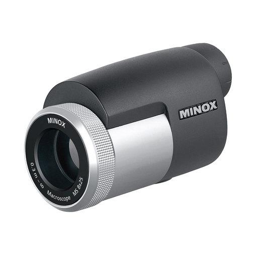 Minox MS 8x25 Macroscope Silber/Schwarz