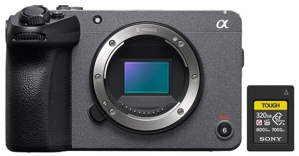 Sony Alpha ILME-FX30 + CFexpress 320GB Typ A (800/700 MB/s) Speicherkarte