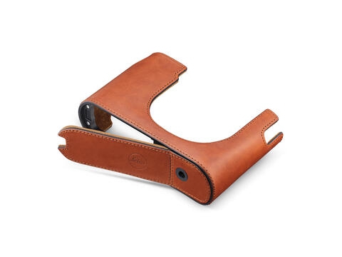 LEICA Protektor Q3 Leder cognac
