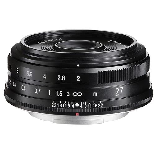 Voigtländer 27mm 1:2 Ultron schwarz für Fujifilm X-Mount